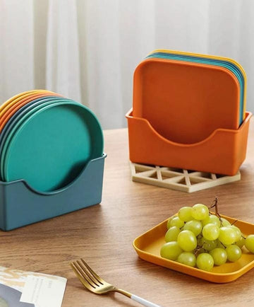 10pcs Creative Snack Plates/ Spit Bone Dish Set